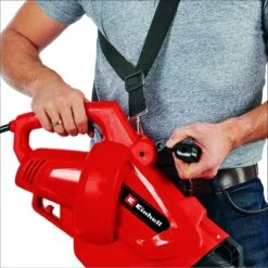 Einhell Elektrische Bladblazer GC-EL 3024 E (blazen, Zuigen & Versnipperen, Zuigbuis Ø75 Mm, Zuigkracht 650 M³/h, Hakselfunctie 10:1, Blaassnelheid 240 Km/h, Opvangzak 40 L) -Tuin- En Buitengereedschapswinkels 1200x1200 1036