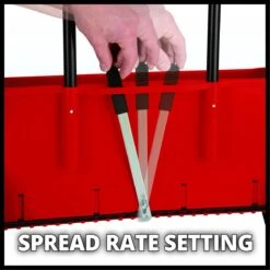 Einhell Strooiwagen GC-SR 12 (12 L - 45 Cm Strooibreedte - Dubbele Duwstang - Kliksluiting Aan Beide Zijden - Verstelhendel - Corrosiebestendige Rol - Behuizing Van Breukvast Kunststof) -Tuin- En Buitengereedschapswinkels 1200x1200 1109