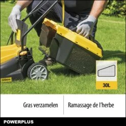 Powerplus POWXG6212T Elektrische Grasmaaier - Grasmachine Voor Kleine En Middelgrote Tuin - 1300W - Maaibreedte 320mm - Verstelbare Maaihoogte - 30L Opvangbak - Incl. Grastrimmer 250W -Tuin- En Buitengereedschapswinkels 1200x1200 1117