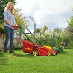 WOLF-Garten A 340 E Elektrische Grasmaaier - 1400 W - 34 Cm Maaibreedte - 30 Liter Opvangbak - Centrale Hoogte-instelling -Tuin- En Buitengereedschapswinkels 1200x1200 1150
