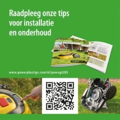 Powerplus POWXG6305 Robotmaaier - 18V - Voor Gazons Tot Ca. 500m² - Maaibreedte 180mm - Incl. Laadstation En Accessoires -Tuin- En Buitengereedschapswinkels 1200x1200 1177