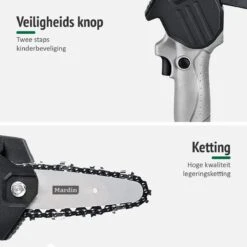 Mardin Mini Kettingzaag - Snoeizaag - Kettingzaag - Kettingzaag Electrisch Met 2 Accu - Inclusief Koffer - 1 Extra Accu - Grijs 16 Mardin Mini Kettingzaag - Snoeizaag - Kettingzaag - Kettingzaag Electrisch Met 2 Accu - Inclusief Koffer - 1 Extra Accu - Grijs -Tuin- En Buitengereedschapswinkels 1200x1200 1247