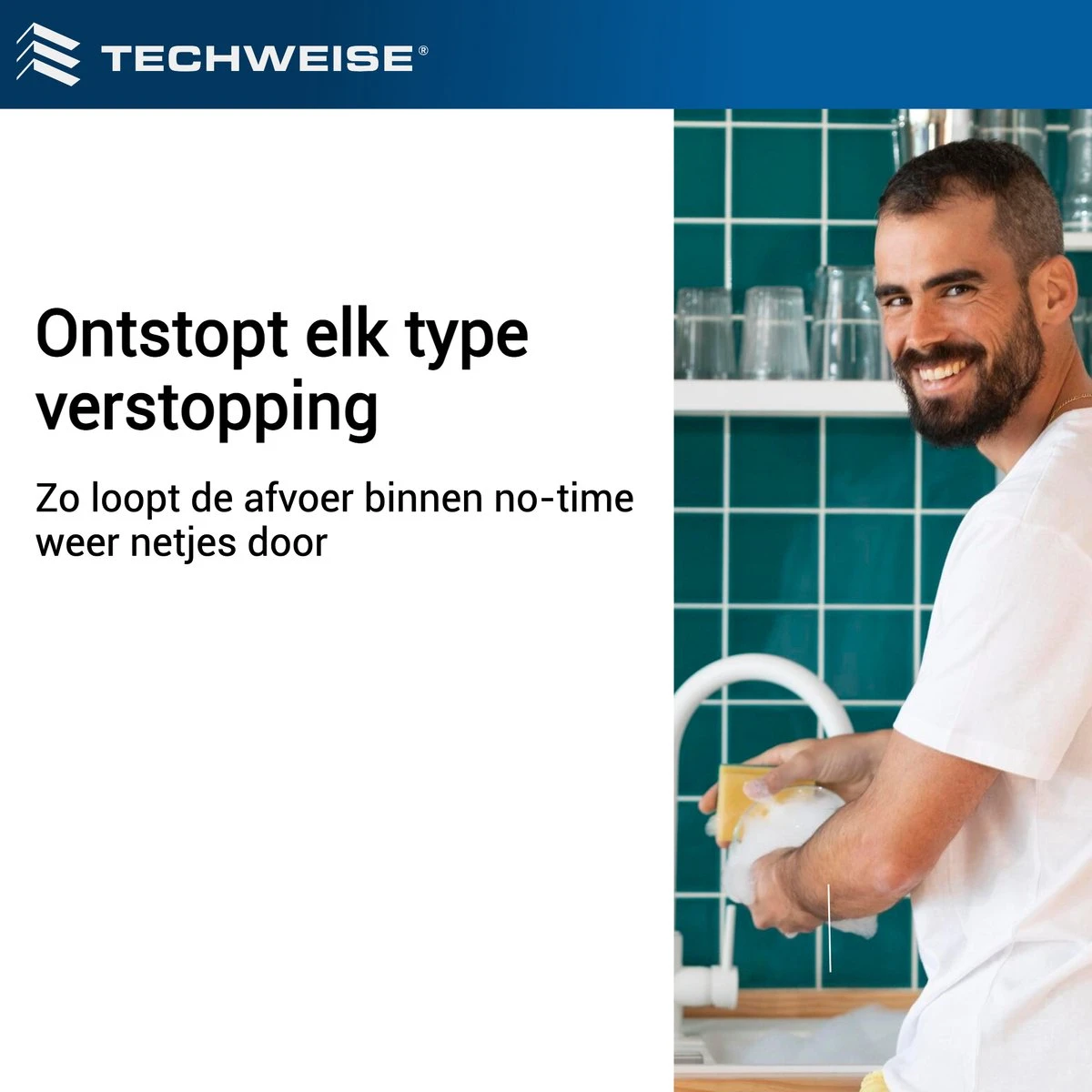 Techweise - Rioolslang Voor Kärcher K2 T/m K7 - 15M - Met Voorwaartse Hogedruksproeiers 5 Techweise - Rioolslang Voor Kärcher K2 T/m K7 - 15M - Met Voorwaartse Hogedruksproeiers - Afbeelding 5