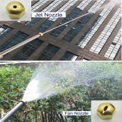 Merkloos Hogedruk-waterjet-Waterspuit-tuinslang | Spuitpistool Aansluiting Op Tuinslang | Hogedruk Waterpistool, Bevestiging Voor Tuinsproeier- Auto Wassen- Terras/tuin Reiniger -Tuin- En Buitengereedschapswinkels 1200x1200 1440