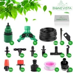 Bone Vista® 155 Stuks Water Druppelslang Irrigatiesysteem Tuin – Bewateringssysteem & Druppelsysteem -Tuin- En Buitengereedschapswinkels 1200x1200 1511