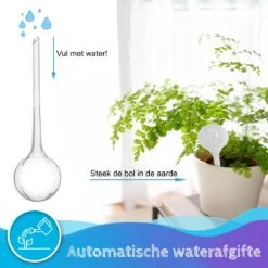 Summer Spark Waterdruppelaar Voor Planten 6 Stuks Transparant – 27 CM X 8 CM – 250 ML – Automatisch Watergeefsysteem Voor Kamerplanten – Planten Watergever Met Druppelsysteem – Waterbol -Tuin- En Buitengereedschapswinkels 1200x1200 1536