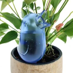 JS Drippy - Waterdruppelaars Set Van 2 Stuks - Druppelaar Vogel - Druppelsysteem Planten - Watergeefsysteem Kamerplanten - Waterbol - Blauw -Tuin- En Buitengereedschapswinkels 1200x1200 1547