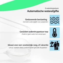 HGMD Waterdruppelaar Set Van 8 Stuks Voor Planten Transparant - Groen - Waterdruppelaar Voor Kamerplanten – Waterbol - Waterdruppelaar Voor Planten - Watergeefsysteem -Tuin- En Buitengereedschapswinkels 1200x1200 1549