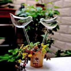 Planten Watergever Glazen Vogel (set Van 2) 6 Planten Watergever Glazen Vogel (set Van 2) -Tuin- En Buitengereedschapswinkels 1200x1200 1608