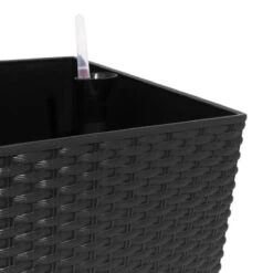 Prosperplast Kunststof Rato Plantenbak Op Poten Met Irrigatiesysteem Antraciet 80 X 33 X 62 Cm - 72 Liter - Balkonbakken/bloembakken -Tuin- En Buitengereedschapswinkels 1200x1200 1951