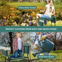 Uten - Kniebankje Tuin - Knie Steun - Tuinkruk Inklapbaar - Kniesteun Tuinieren - Kniekussen - Tot 150 Kg - Groen -Tuin- En Buitengereedschapswinkels 1200x1200 299
