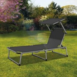 Sens Design Zonnebed - Ligbed Inklapbaar Met Zonneklep - Grijs 12 Sens Design Zonnebed - Ligbed Inklapbaar Met Zonneklep - Grijs -Tuin- En Buitengereedschapswinkels 1200x1200 326