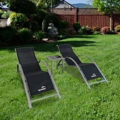 MaxxGarden Ligbed Set - 2 Stuks Zwart - Met Tafel - Sun Loungers - Loungebed 12 MaxxGarden Ligbed Set - 2 Stuks Zwart - Met Tafel - Sun Loungers - Loungebed -Tuin- En Buitengereedschapswinkels 1200x1200 341