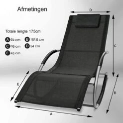 Sens Design Zonnebed - Ligbed - Weerbestendig - Zwart -Tuin- En Buitengereedschapswinkels 1200x1200 348