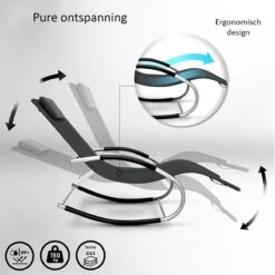 Sens Design Zonnebed - Ligbed - Weerbestendig - Antraciet -Tuin- En Buitengereedschapswinkels 1200x1200 356