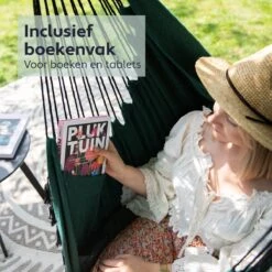 Vita5 XXL Hangstoel | Binnen&Buiten Hangnest | Incl. 2 Kussens En Boekenvak | Volwassenen&Kinderen | Hangmatstoel Tot 225kg | Donkergroen 15 Vita5 XXL Hangstoel | Binnen&Buiten Hangnest | Incl. 2 Kussens En Boekenvak | Volwassenen&Kinderen | Hangmatstoel Tot 225kg | Donkergroen -Tuin- En Buitengereedschapswinkels 1200x1200 375