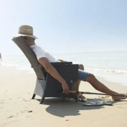 Allibert Vermont Verstelbare Tuinstoel - 64x68x107cm - Grafiet -Tuin- En Buitengereedschapswinkels 1200x1200 413