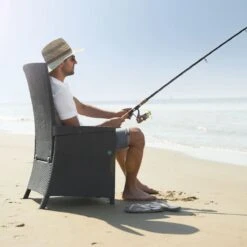 Allibert Vermont Verstelbare Tuinstoel - 64x68x107cm - Grafiet -Tuin- En Buitengereedschapswinkels 1200x1200 414