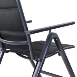 Casaria Tuinstoel Aluminium - 2 Stuks Inklapbaar - Antraciet -Tuin- En Buitengereedschapswinkels 1200x1200 419