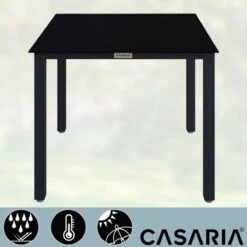 Casaria – Tuintafel – Aluminium – 90x90x75cm –Antraciet -Tuin- En Buitengereedschapswinkels 1200x1200 46
