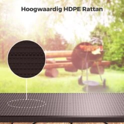 LifeGoods Klaptafel - Inklapbaar - 180 Cm - 6 Tot 8 Personen - Bruin -Tuin- En Buitengereedschapswinkels 1200x1200 556