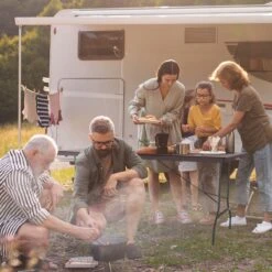 LifeGoods Klaptafel - Inklapbaar - 180 Cm - 6 Tot 8 Personen - Bruin -Tuin- En Buitengereedschapswinkels 1200x1200 558