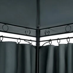 Casaria Paviljoen Topas 3x4m - UV-bescherming 50+ - Antraciet -Tuin- En Buitengereedschapswinkels 1200x1200 669