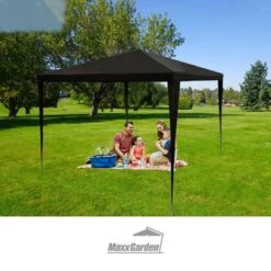 MaxxGarden Partytent - Paviljoen - 3x3 - Waterdicht - Zwart 13 MaxxGarden Partytent - Paviljoen - 3x3 - Waterdicht - Zwart -Tuin- En Buitengereedschapswinkels 1200x1200 674