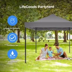LifeGoods Partytent - 3x4.5 M - Zijwanden - Easy Up - Opvouwbaar - Waterdicht - Draagtas Met Wieltjes - Donkergrijs 14 LifeGoods Partytent - 3x4.5 M - Zijwanden - Easy Up - Opvouwbaar - Waterdicht - Draagtas Met Wieltjes - Donkergrijs -Tuin- En Buitengereedschapswinkels 1200x1200 68
