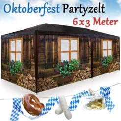 Casaria Apres-Ski Hut Party Tent - 18m² - 3x6m Met 6 Zijpanelen -Tuin- En Buitengereedschapswinkels 1200x1200 681