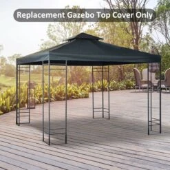 Outsunny Vervangend Dak Voor Metalen Tuinpaviljoen Paviljoen Partytent Tuintent 3x3 84C-041 -Tuin- En Buitengereedschapswinkels 1200x1200 7