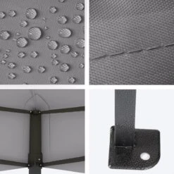 LifeGoods Partytent - 3x4.5 M - Zijwanden - Easy Up - Opvouwbaar - Waterdicht - Draagtas Met Wieltjes - Donkergrijs 16 LifeGoods Partytent - 3x4.5 M - Zijwanden - Easy Up - Opvouwbaar - Waterdicht - Draagtas Met Wieltjes - Donkergrijs -Tuin- En Buitengereedschapswinkels 1200x1200 70