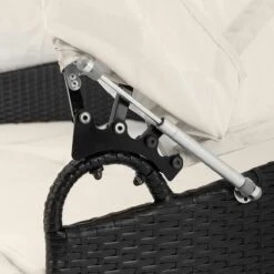 Casaria Polyrattan Zonne-Eiland Ø185cm – Incl. Kussens - Zwart Crème 29 Casaria Polyrattan Zonne-Eiland Ø185cm – Incl. Kussens - Zwart Crème -Tuin- En Buitengereedschapswinkels 1200x1200 765