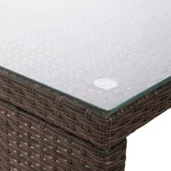 Teamson Home 3-Delig Hoek Loungeset - Tuinmeubelen - Tuinbank - Omvat Tafel En Kussens - Rotan - Bruin/Wit 21 Teamson Home 3-Delig Hoek Loungeset - Tuinmeubelen - Tuinbank - Omvat Tafel En Kussens - Rotan - Bruin/Wit -Tuin- En Buitengereedschapswinkels 1200x1200 779