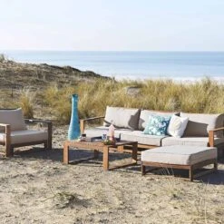 Alice's Garden Loungeset Mendoza - Acacia - 5 Plaatsen - Beige -Tuin- En Buitengereedschapswinkels 1200x1200 789