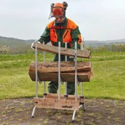 Wolfcraft - Professionele Zaagbok - Voor Kettingzaag - Hout - Opbouwbare, Stabiele Zaagbok Voor Brandhout - 5121000 - 10 JAAR GARANTIE -Tuin- En Buitengereedschapswinkels 1200x1200 954