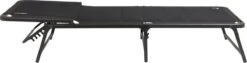 Redwood Abbott Ligbed - Stretcher/ligbedden - Inklapbaar - Zwart -Tuin- En Buitengereedschapswinkels 1200x306