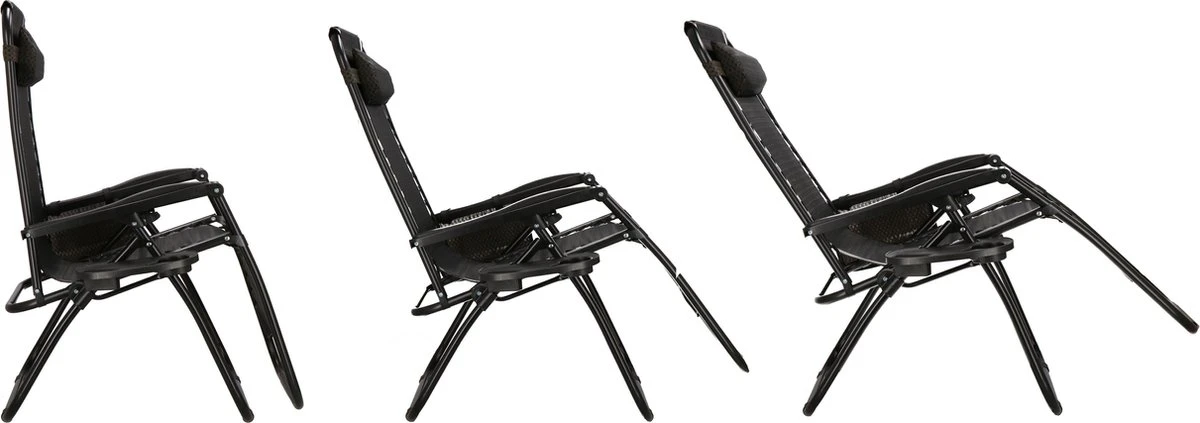 Springos Tuinstoel | Ligstoel | Opvouwbaar | Verstelbaar | Ergonomische Hoofdsteun | Bruin / Zwart 8 Springos Tuinstoel | Ligstoel | Opvouwbaar | Verstelbaar | Ergonomische Hoofdsteun | Bruin / Zwart - Afbeelding 8