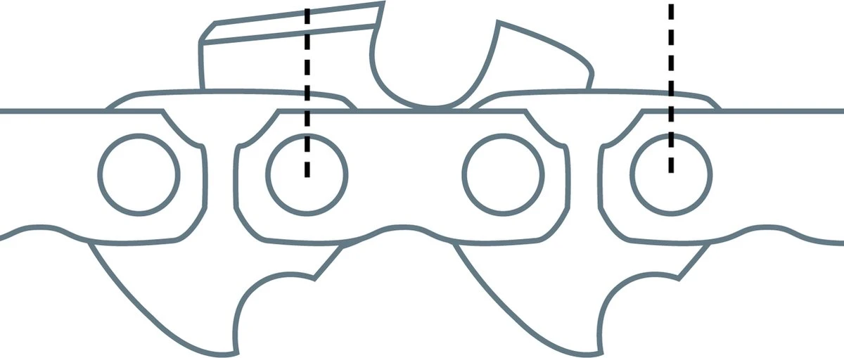 Zaagketting RNtools Lengte Ketting; 35cm - 50 Schakels Speciaal Voor Stihl 3 Zaagketting RNtools Lengte Ketting; 35cm - 50 Schakels Speciaal Voor Stihl - Afbeelding 3