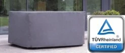 Weersbestendige Beschermhoes Tuinset (S) | 165 X 135 X 95 Cm | Premium | Waterproof | TÜV Rheinland Gecertificeerd | Hoes Voor Tuin | Waterdicht | Solution Dyed (verkleuring Onmogelijk) | Grijs / Antraciet -Tuin- En Buitengereedschapswinkels 1200x511 2