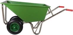 Kruiwagen Met Dubbel Luchtwiel Stal Eco Groen 160 Liter -Tuin- En Buitengereedschapswinkels 1200x586 1