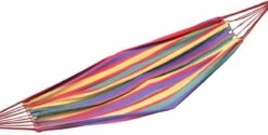 Hangmat - 200x80cm - 1 Persoons - Multi Color -Tuin- En Buitengereedschapswinkels 1200x606