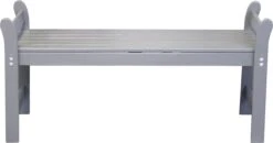 SenS-Line - Grunn Tuinbank Grey 113 Cm - Grijs