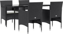 VidaXL 5-delige Tuinset Met Kussens Zwart -Tuin- En Buitengereedschapswinkels 1200x642 1