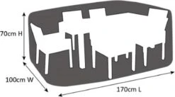 SORARA® Tuinmeubelhoes - Beschermhoes Tuinset - 160 X 90 X 70 Cm. 17 SORARA® Tuinmeubelhoes - Beschermhoes Tuinset - 160 X 90 X 70 Cm. -Tuin- En Buitengereedschapswinkels 1200x665