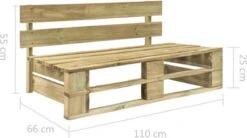VidaXL Tuinbank Pallet Hout -Tuin- En Buitengereedschapswinkels 1200x672