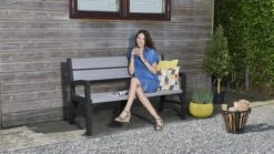 Keter Montero Tuinbank - 3-personen - 150x62,5x89cm – Grafiet -Tuin- En Buitengereedschapswinkels 1200x675 2