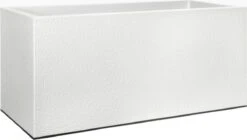 Elho Vivo Structure Finish Lang 90 - Plantenbak Voor Binnen & Buiten - Ø 88 X H 41 - Wit -Tuin- En Buitengereedschapswinkels 1200x680 4