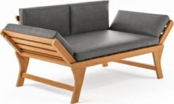 Loungebank Tuin FSC Antraciet – Makkelijk Verstelbaar Lounge Bank Balkon – Tuinbank Lounge Hardhout FSC – Perfecthomeshop -Tuin- En Buitengereedschapswinkels 1200x720 1