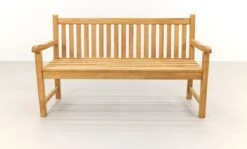 Teak Houten Tuinbank Bison - 150 Cm. -Tuin- En Buitengereedschapswinkels 1200x725